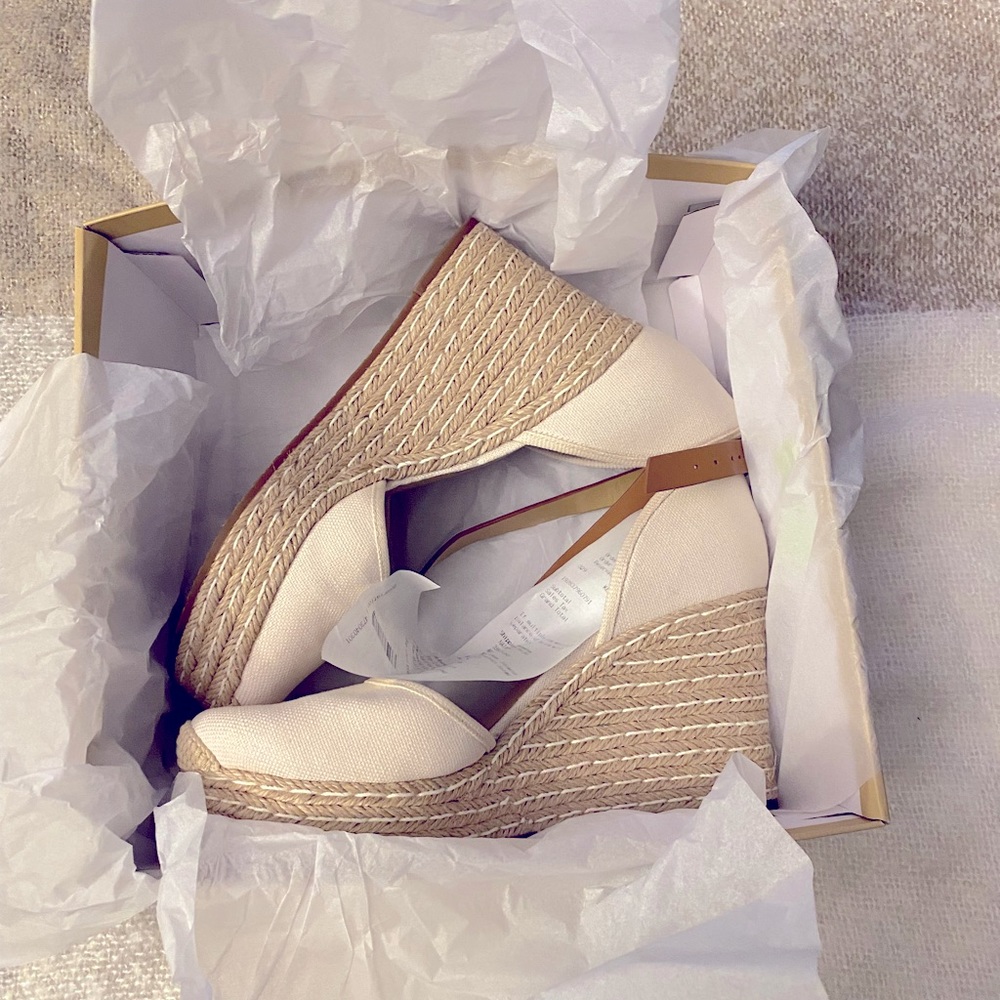 Michael Kors Kendrick Wedge Canvas